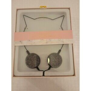 Nanette Lepore Cat Ear Headphones On-Ear Stereo Headset black